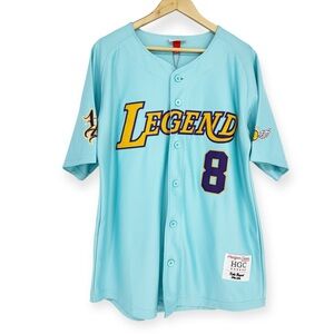 HEADGEAR CLASSIC NWT size L Kobe Bryant Legends Memorial Jersey #2 Lakers